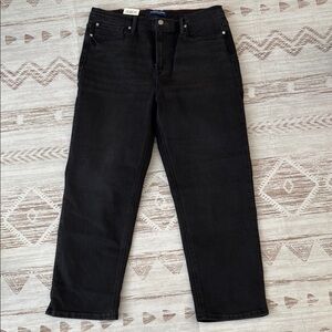 Women's Scotch and Soda Black High Rise Slim Jeans